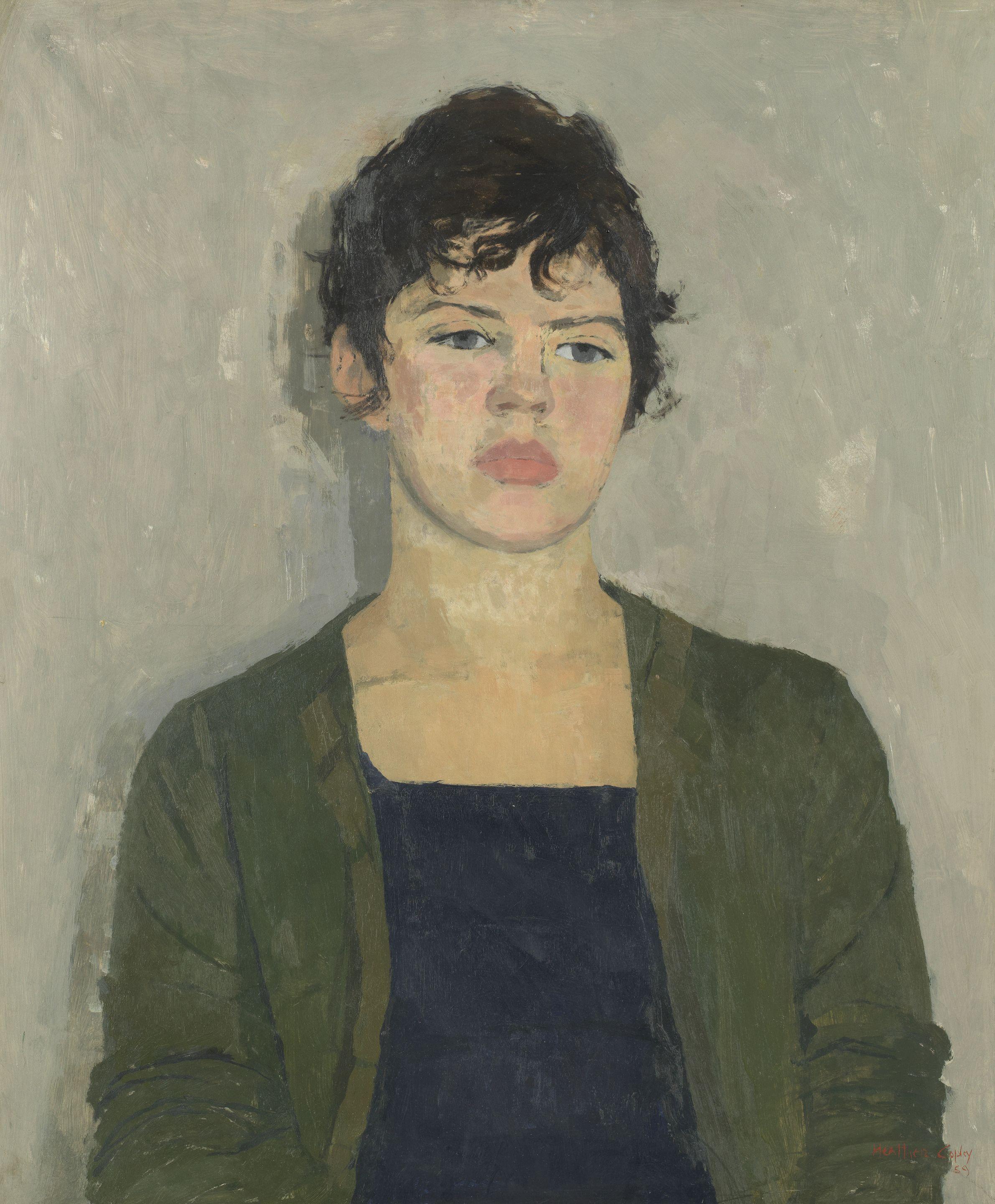 Heather Copley - Greta (Girl In Green Cardigan)