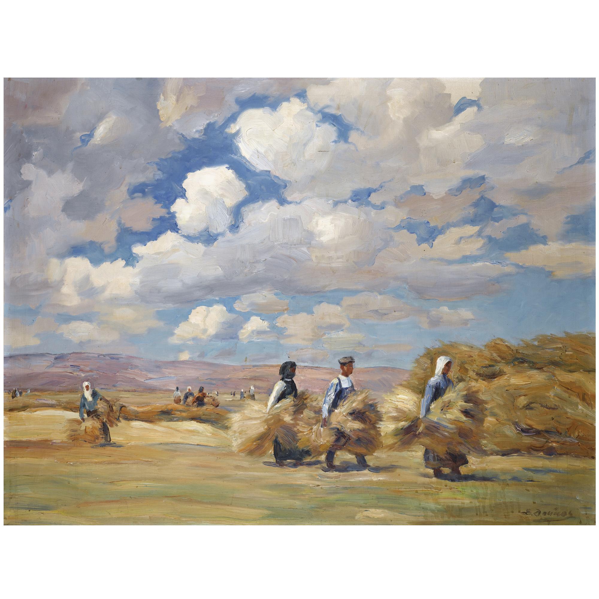 Hector Doukas - Greek Working In The Fields