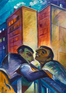 Hedwig Marquardt - Straßenszene