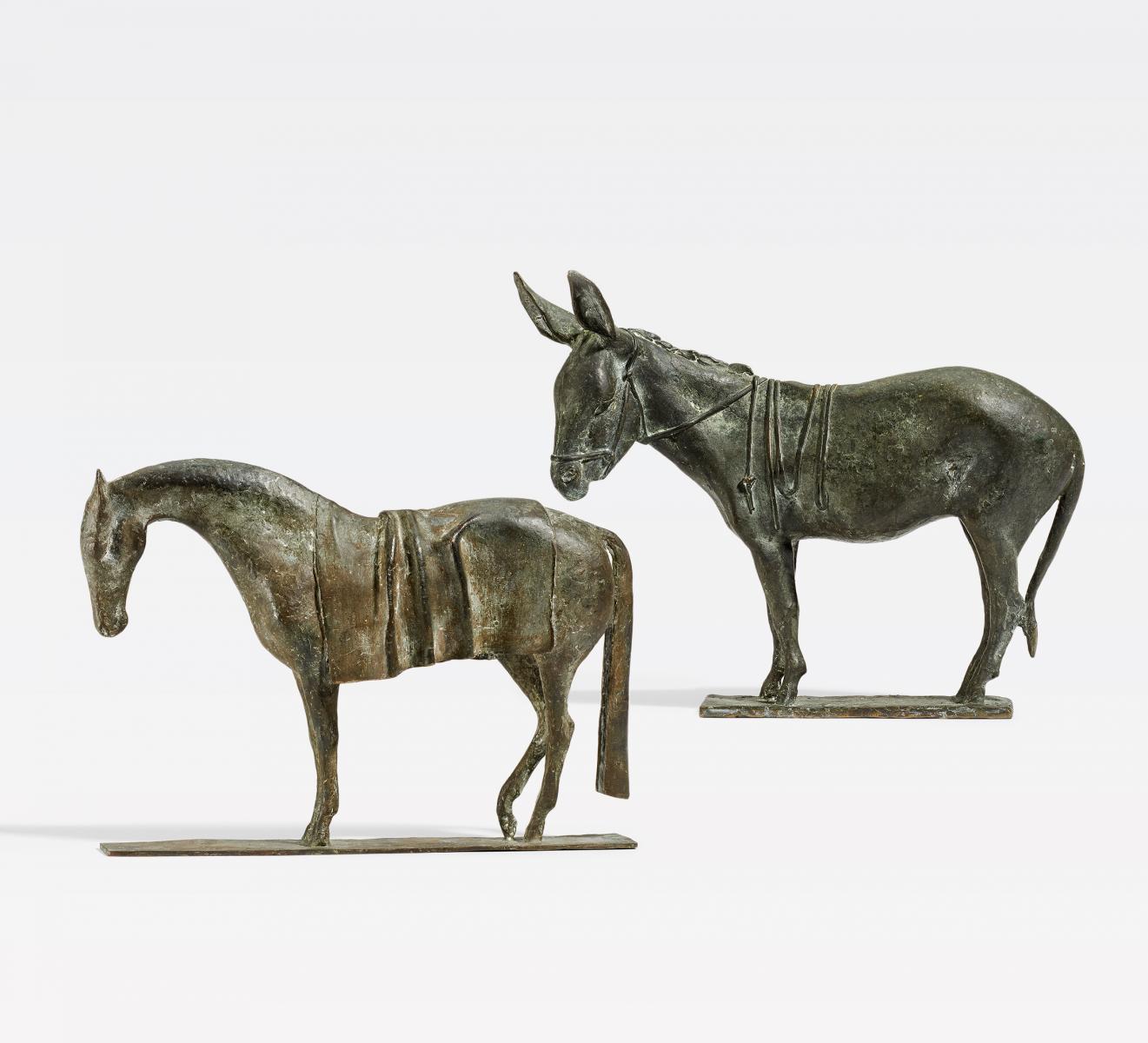 Heide Dobberkau - Konvolut von zwei Skulpturen