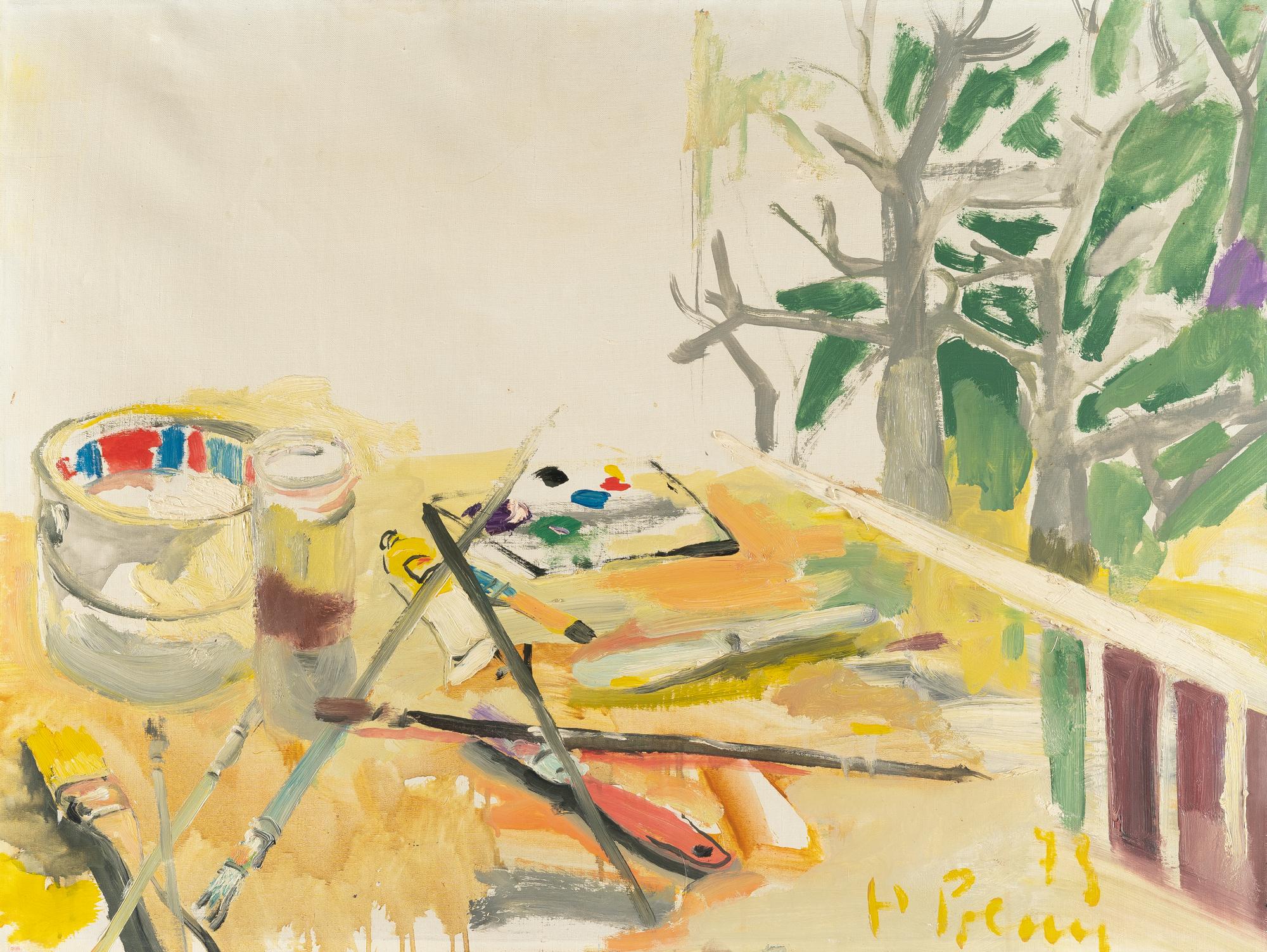 Heimrad Prem - Atelierszene