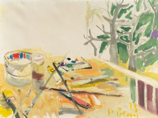 Heimrad Prem - Atelierszene