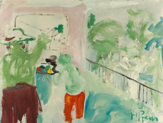 Heimrad Prem - Ohne Titel (Künstler im Atelier).