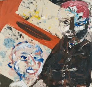 Heimrad Prem - Ohne Titel (Selbst mit Kind)