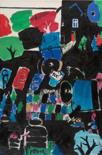 Heimrad Prem - Recto: „Nacht“ – Verso: Porträt