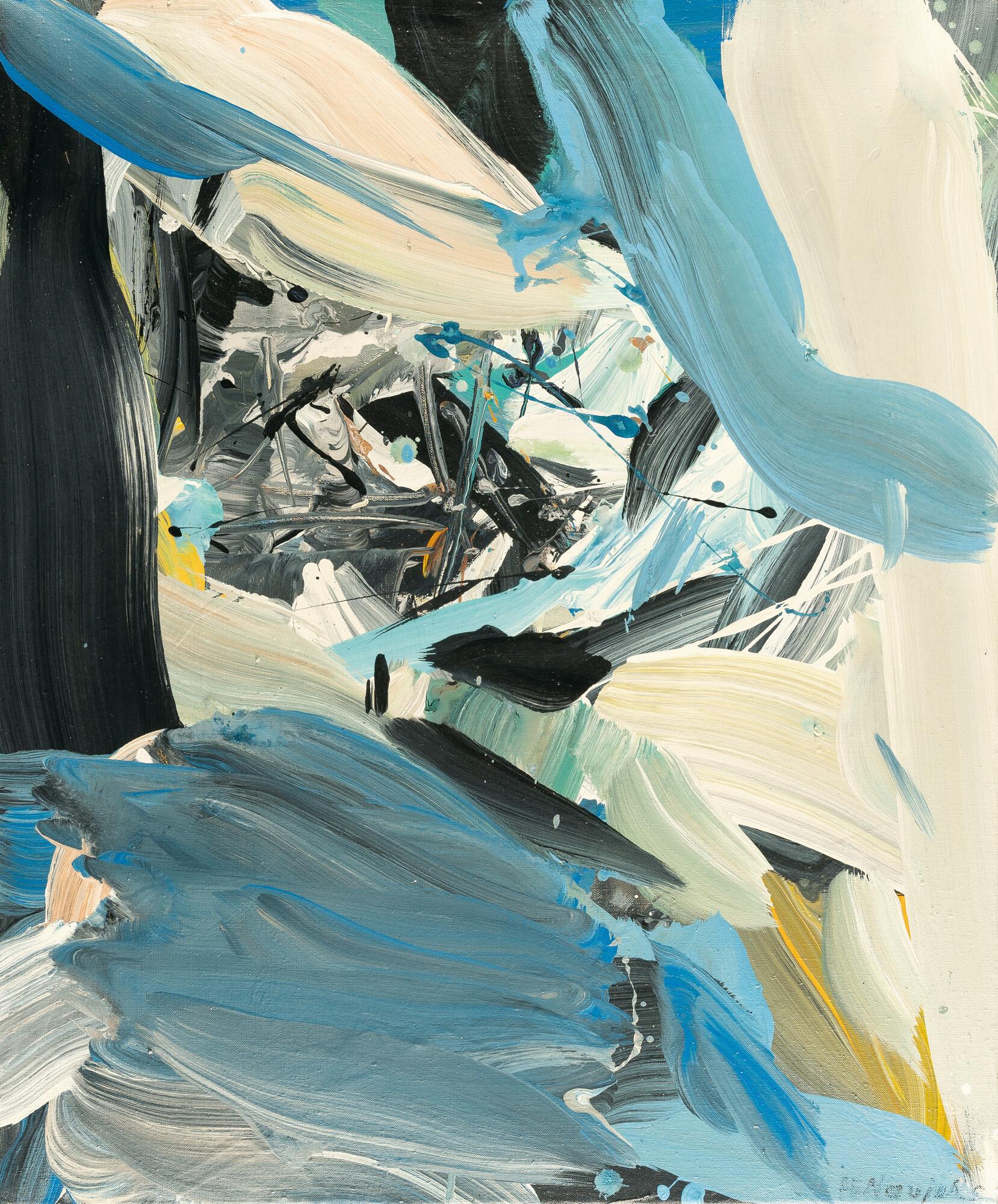 Heino Naujoks - Ohne Titel (Kleiner Blauer)