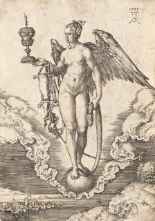 Heinrich Aldegrever - Fortuna