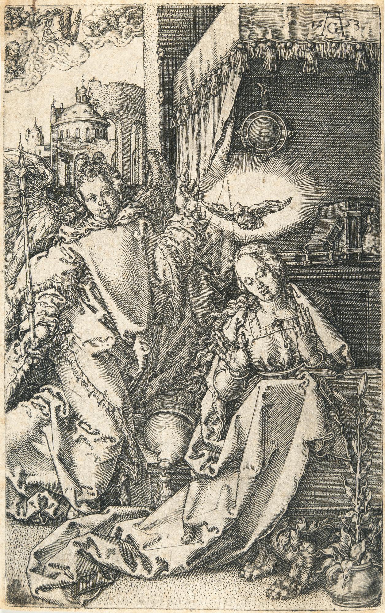 Heinrich Aldegrever - Mariä Verkündigung