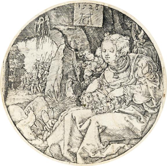 Heinrich Aldegrever - Samson und Dalila