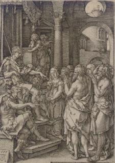 Heinrich Aldegrever - The History of Susanna (Bartsch 31)