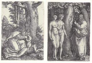 Heinrich Aldegrever - The Story of The First Men (B.; Holl. 1-6)