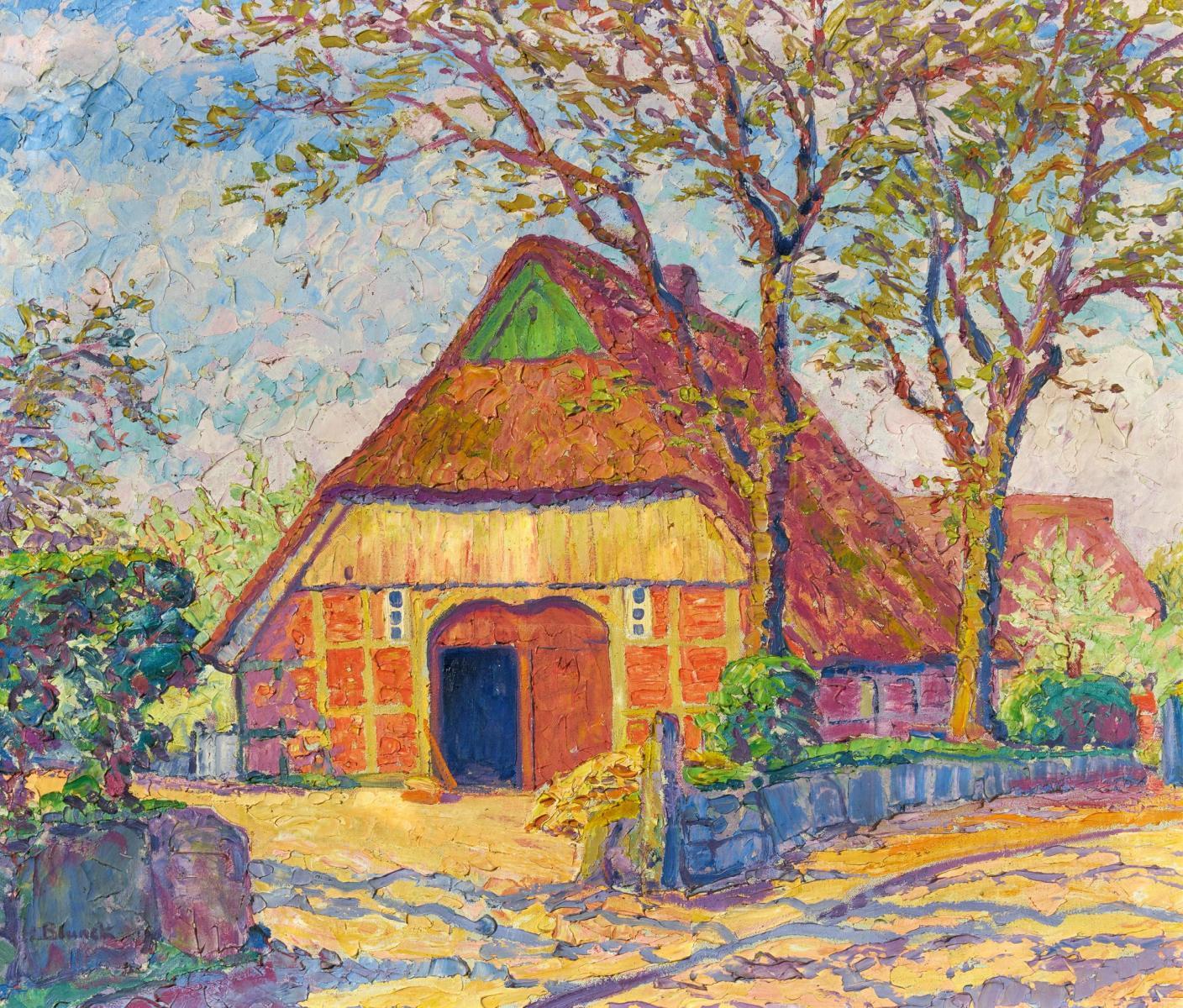 Heinrich Blunck-Heikendorf - Geesthof.