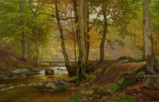 Heinrich Böhmer - Waldlandschaft