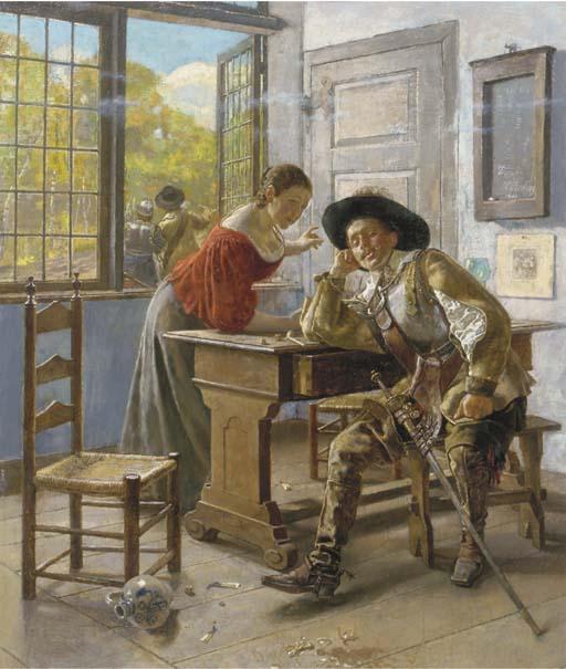 Heinrich Breling - One drink too many