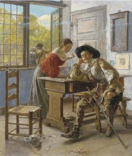 Heinrich Breling - One drink too many