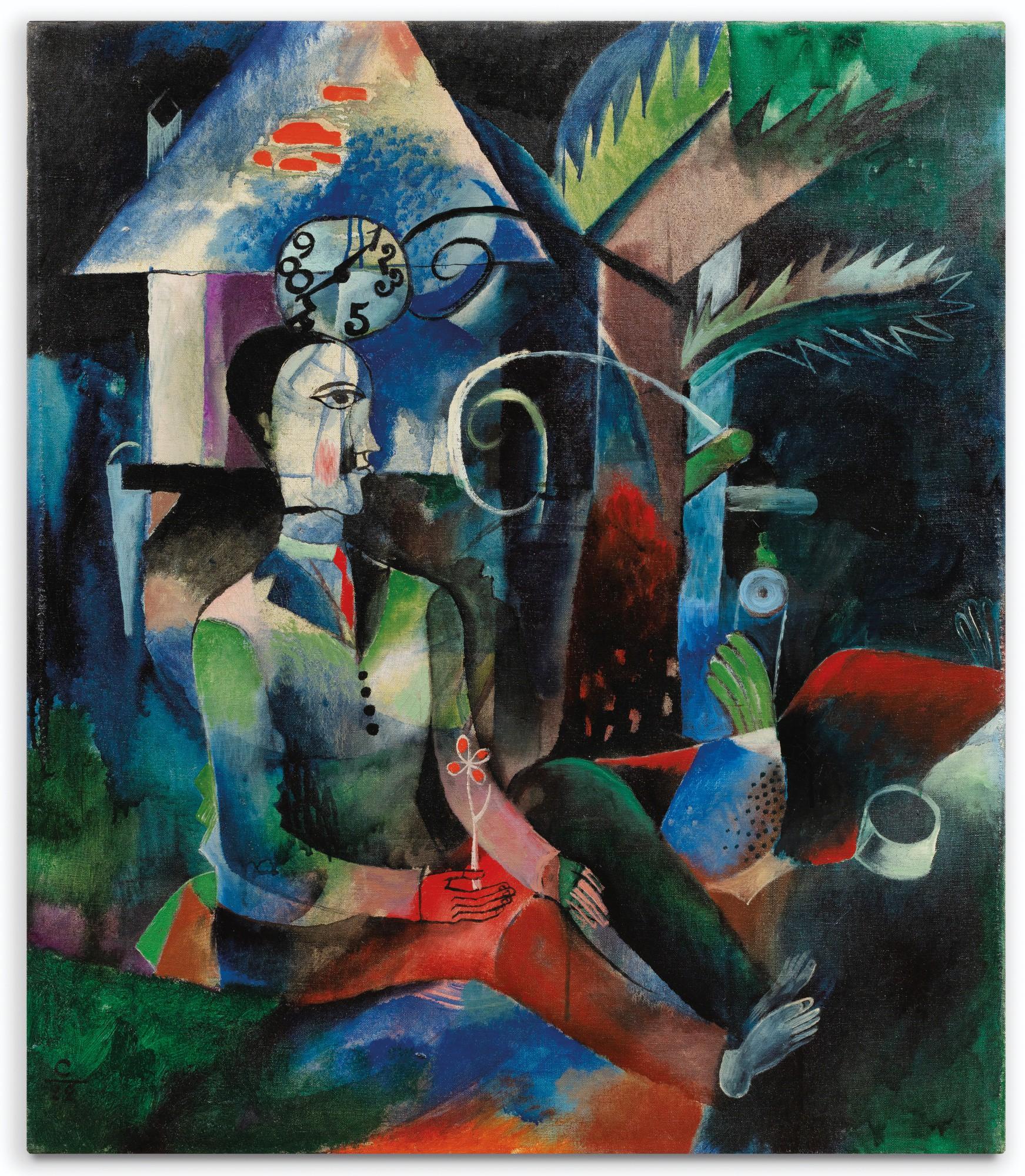 Heinrich Campendonk - 20 Minuten Vor 1 Uhr (20 Minutes To 1 O\'Clock)