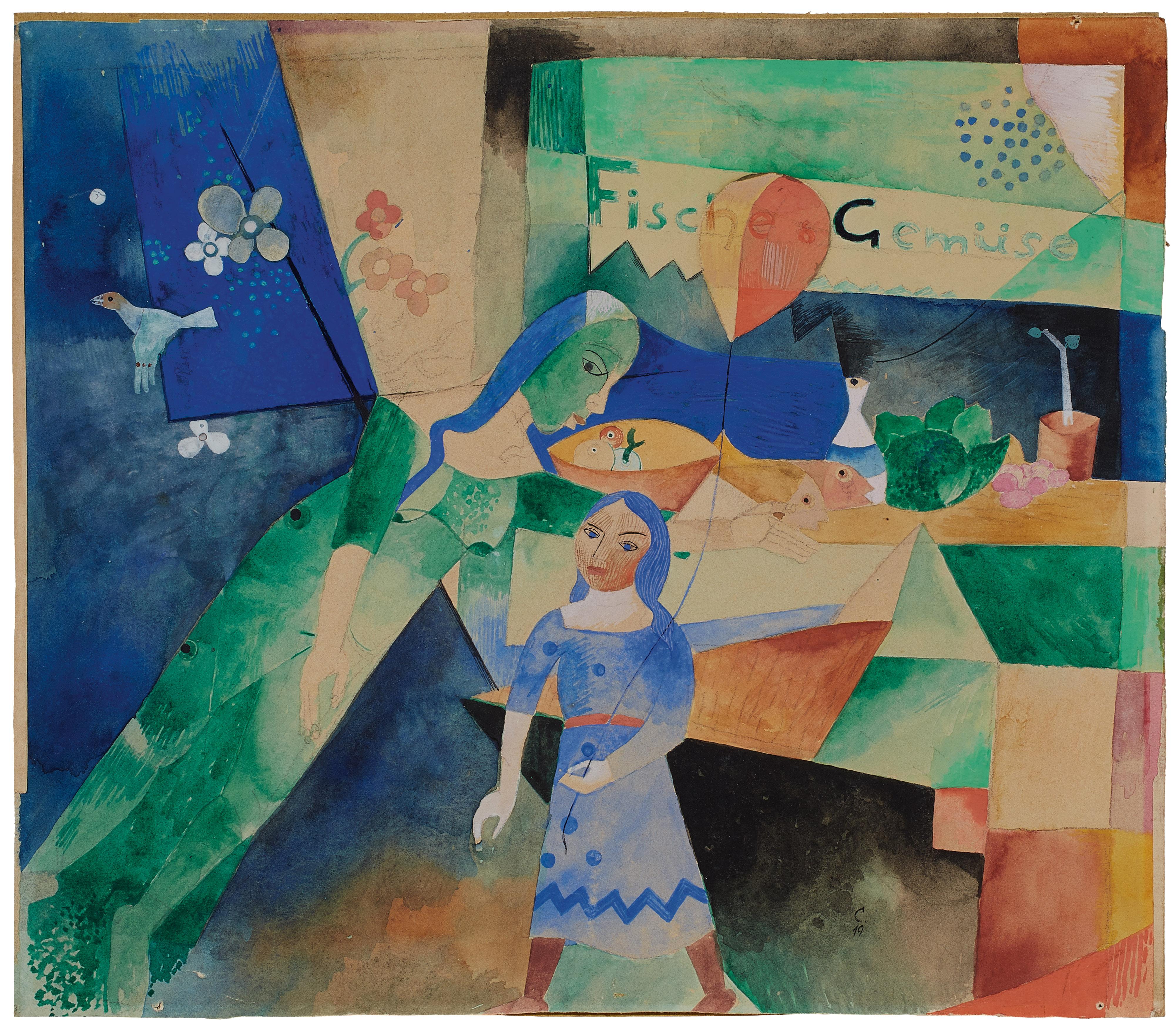 Heinrich Campendonk - Das Schaufenster