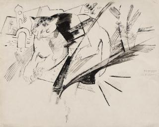 Heinrich Campendonk - »Die Friedhofskatze«