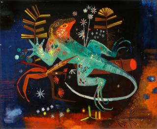 Heinrich Campendonk - Eidechse