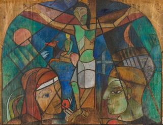 Heinrich Campendonk - Kreuzigung.