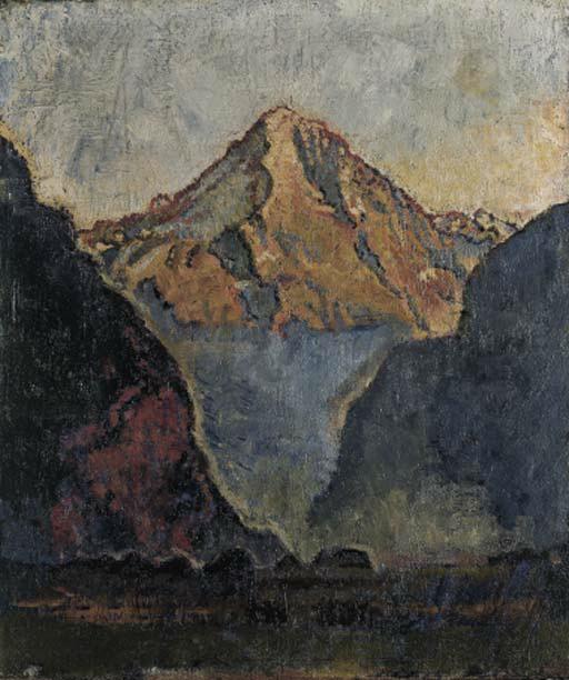 Heinrich Danioth - Bristenstock, 1920