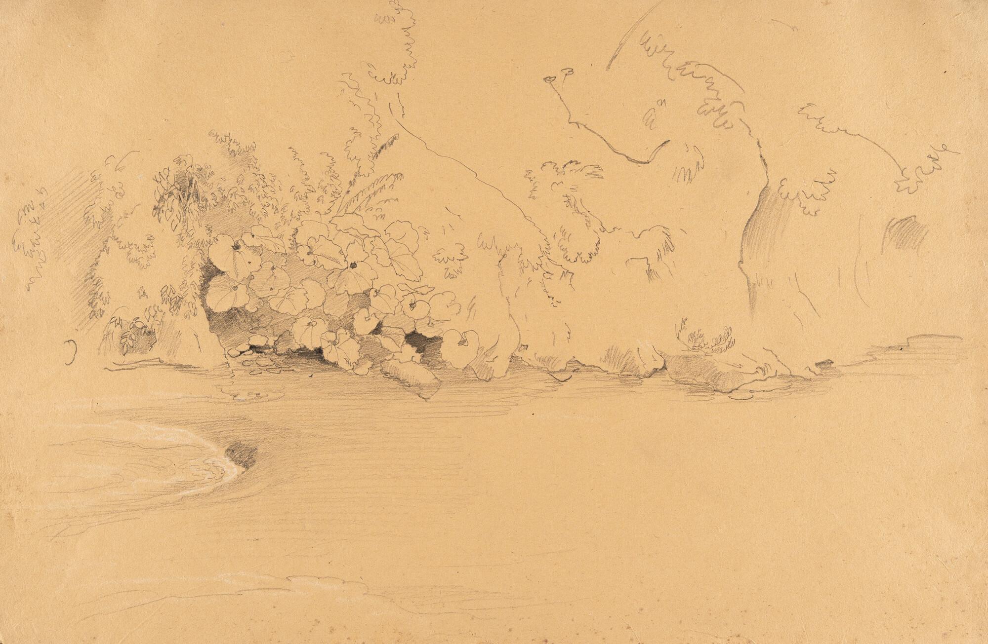 Heinrich Dreber - Landschaft am Wasser