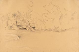 Heinrich Dreber - Landschaft am Wasser