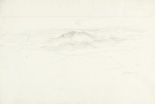 Heinrich Dreber - Weite Gebirgslandschaft