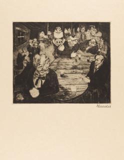 Heinrich Ehmsen - 3 Bll. aus: Der Narr in Christo Emanuel Quint.