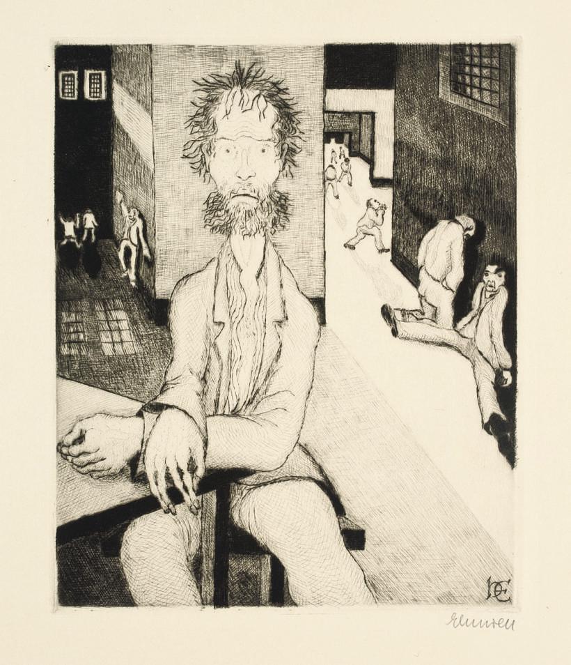 Heinrich Ehmsen - 30 Radierungen zu Gerhart Hauptmanns Emanuel Quint, Gerhart Hauptmann Stiftung (?), 1927 (Hoh 488-517)