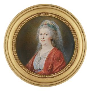Heinrich Friedrich Füger - Portrait Of Catherine Ii, Empress Of Russia (1729-1796)