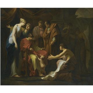 Heinrich Friedrich Füger - The Young Phyrrus Before King Glaukias