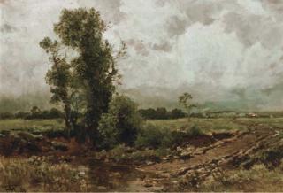 Heinrich Hartung Sen. - Trees by a ford