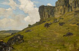 Heinrich Hartung - Felsen bei Gerolstein