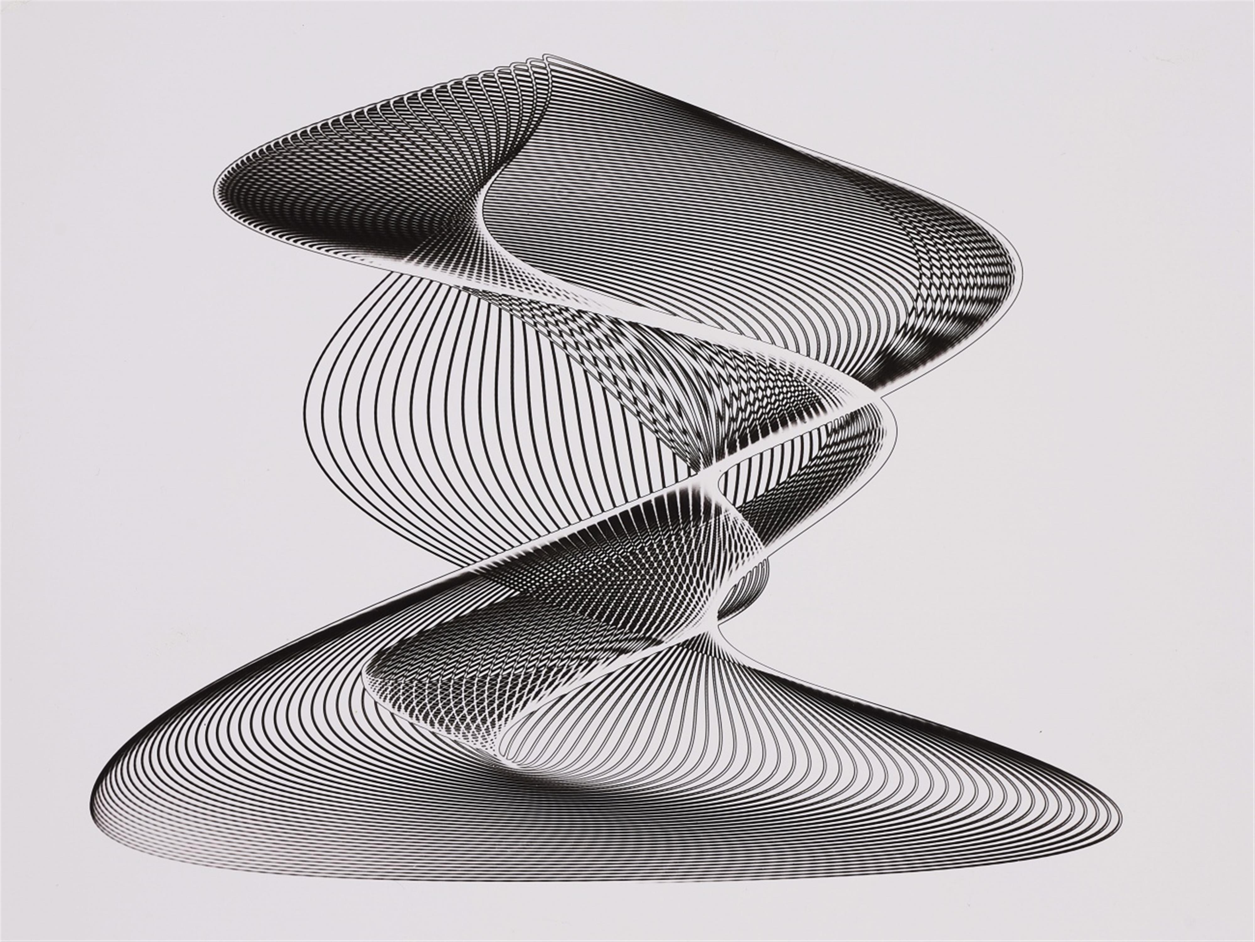 Heinrich Heidersberger - Räumliches Kontinuum. Ohne Titel