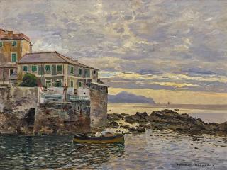 Heinrich Hermanns - Küste auf Sizilien