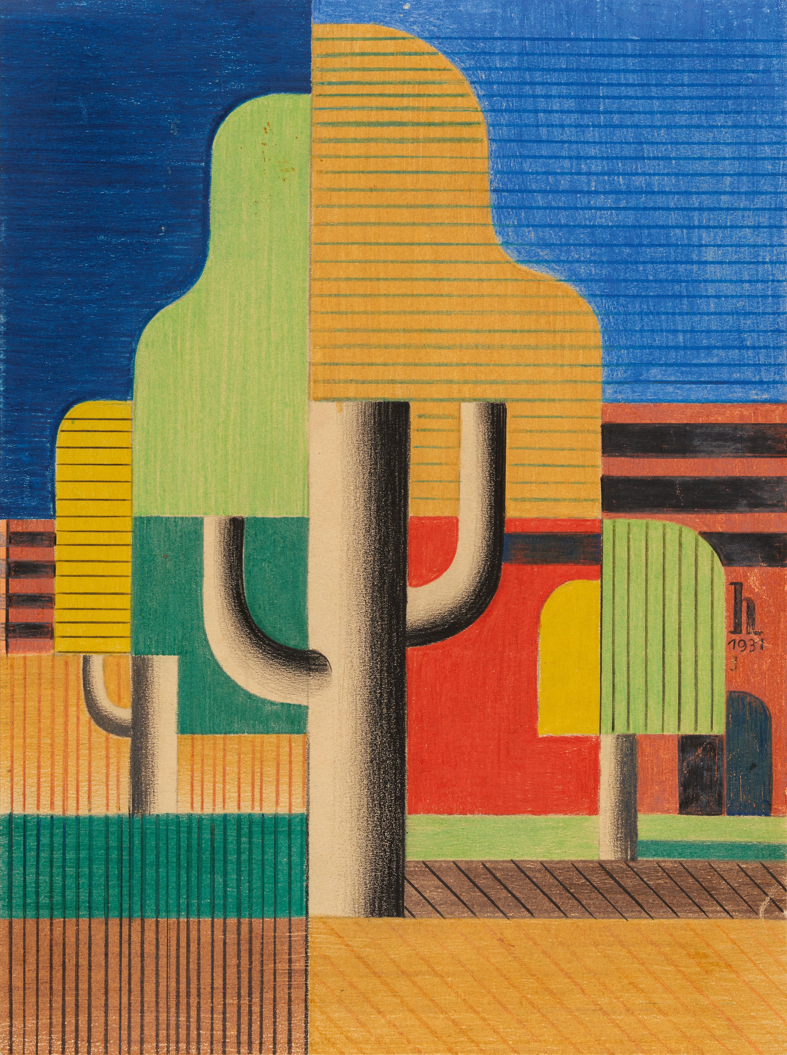 Heinrich Hoerle - Bäume