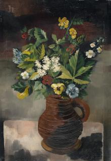 Heinrich Hoerle - Blumenvase