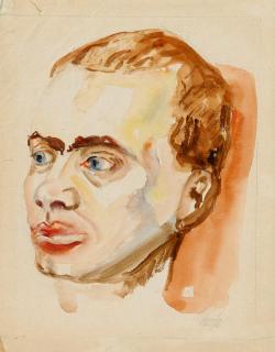 Heinrich Hoerle - Männliches Bildnis (Jochen Schaller)