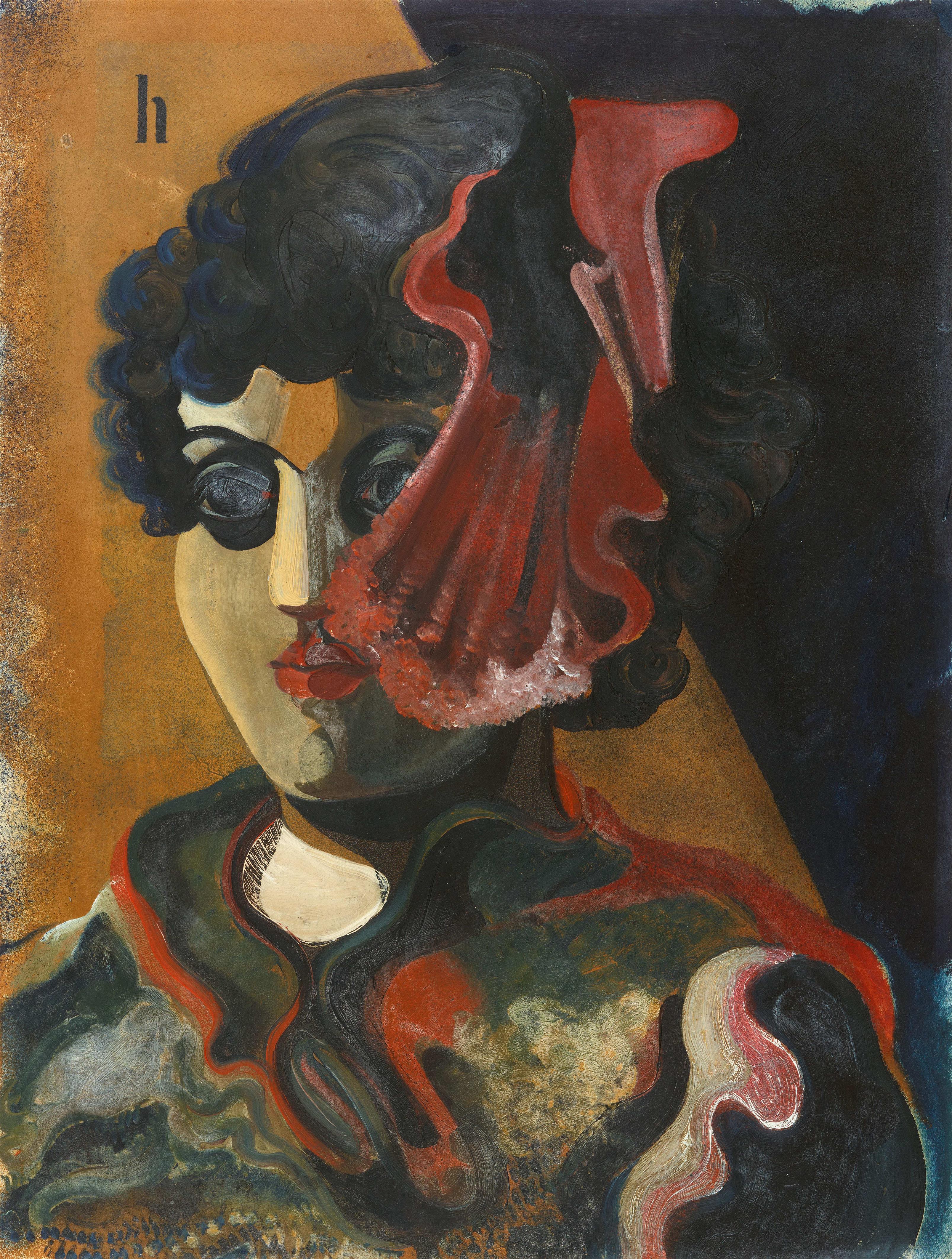 Heinrich Hoerle - Spanische Dame