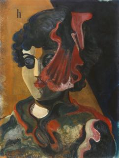 Heinrich Hoerle - Spanische Dame