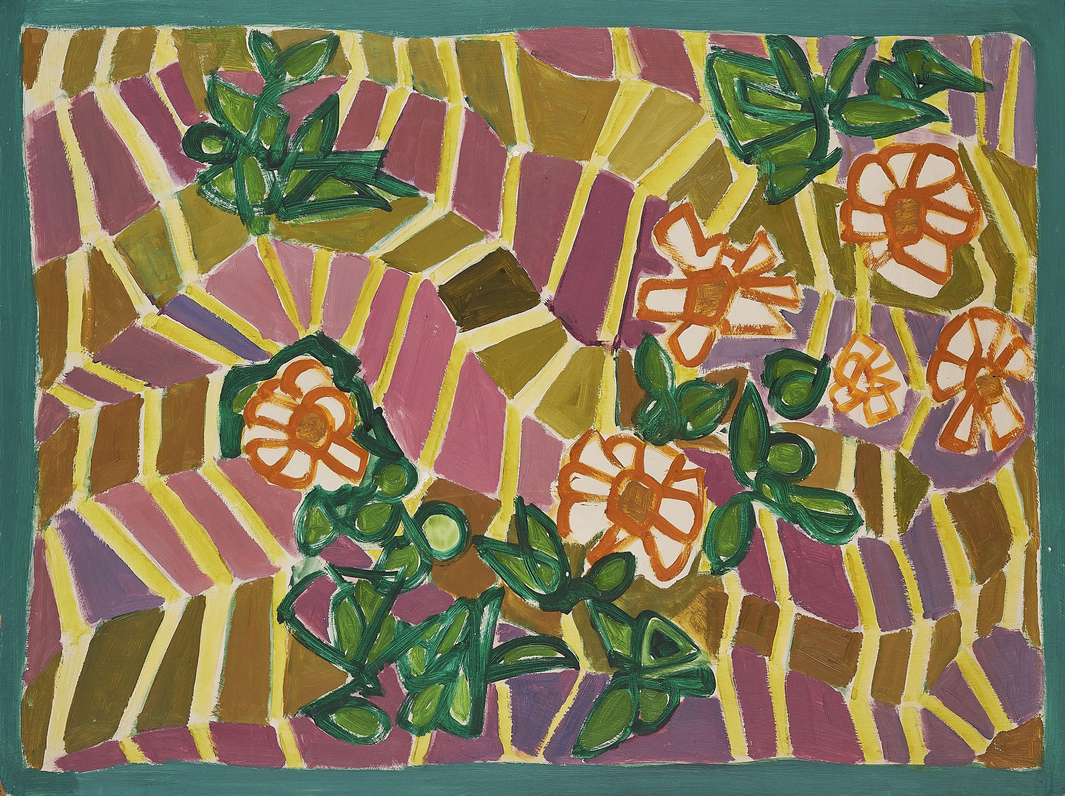 Heinrich Kamps - Fensterentwurf.