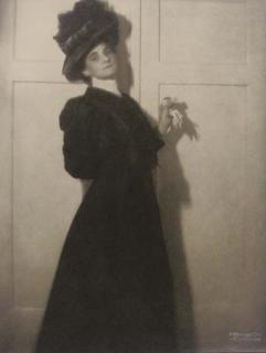 Heinrich Kuehn - Fashionable Lady, C.1902