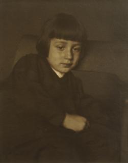 Heinrich Kühn - Hans, 1905Bromoil Print. Mounted And Framed.