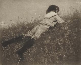 Heinrich Kühn - Hans Im Gras, Vers 1907