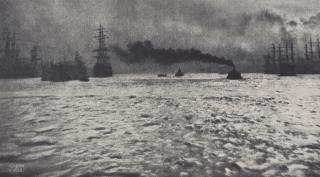 Heinrich Kühn - Harbour of Hamburg