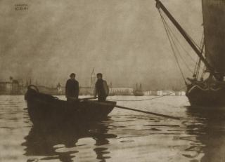 Heinrich Kühn - In Bacino Di San Marco, Venezia