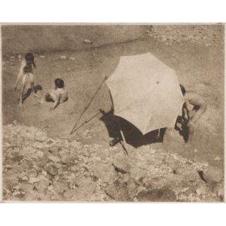 Heinrich Kühn - Le Parasol De L\'Artiste, 1908