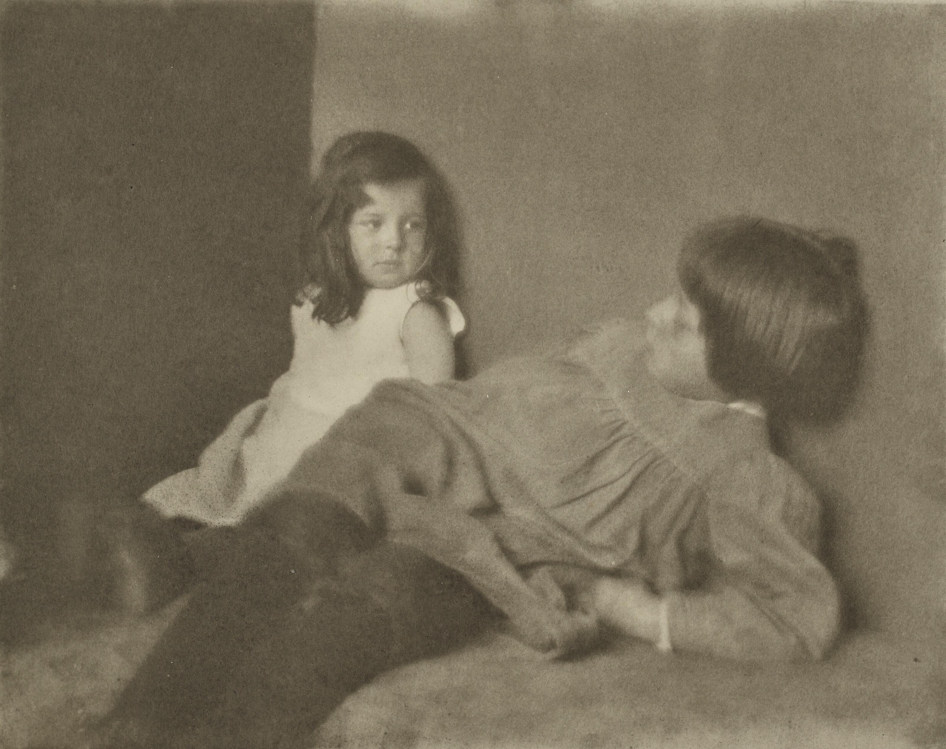 Heinrich Kühn - Lotte and Hans Kühn, c. 1908