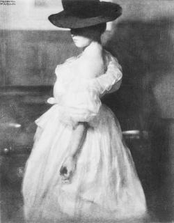 Heinrich Kühn - Portrait of a lady